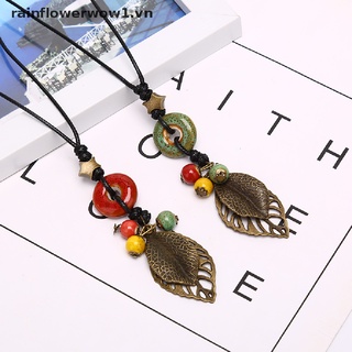Vòng cổ Hạt Gốm Thời Trang