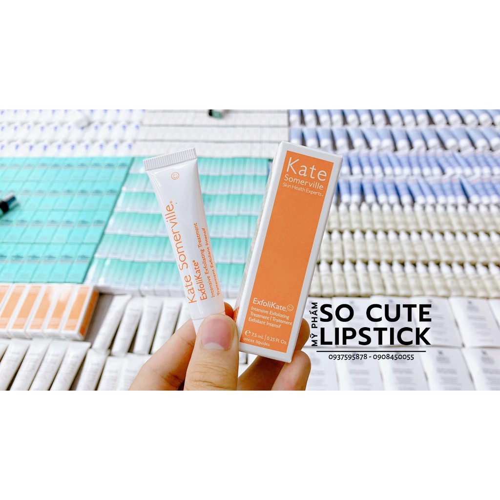 Mini 7.5ml - Tẩy tế bào chết nổi tiếng Kate Somerville ExfoliKate Intensive Exfoliating Treatment