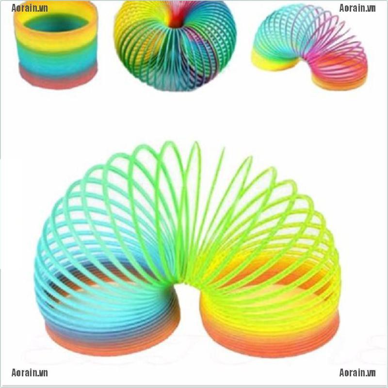 Đồ Chơi Lò Xo Ma Thuật Màu Sắc Cầu Vồng Vui Nhộn
