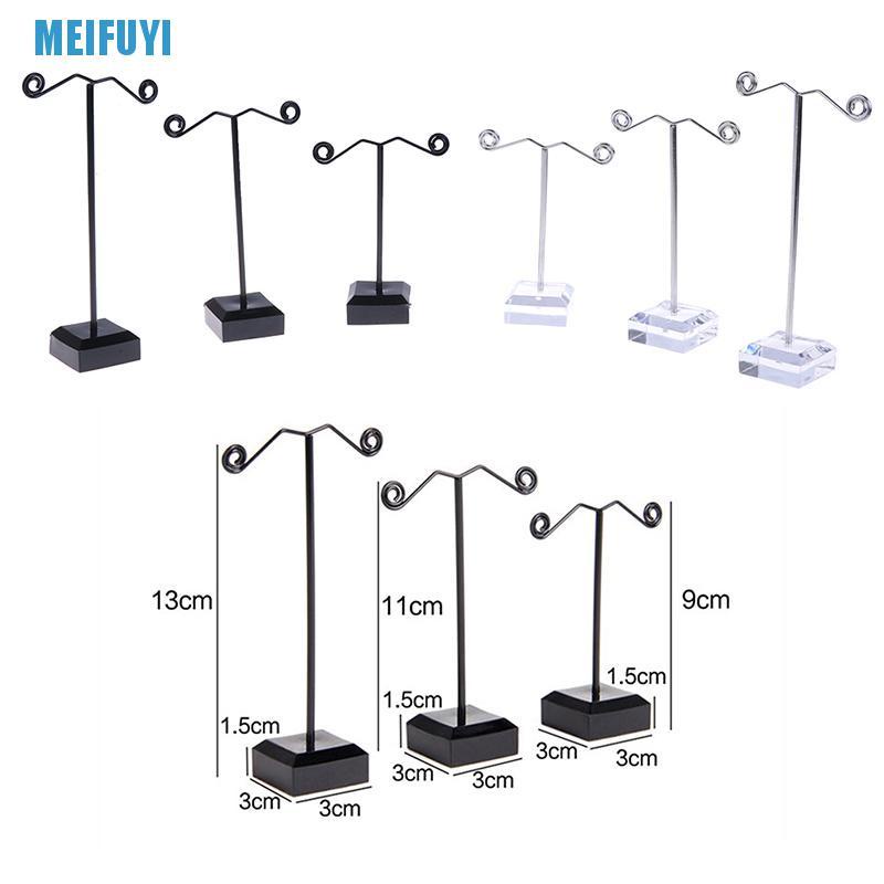 Set 3 Giá Đỡ Trưng Bày Khuyên Tai Bằng Acrylic Tiện Dụng