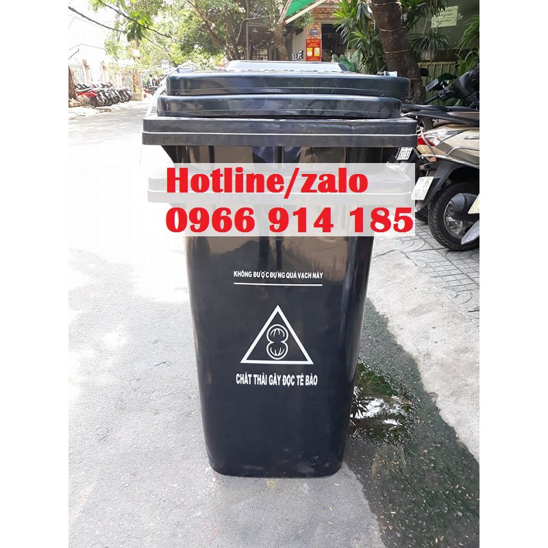 Thùng rác nhựa công cộng 240L giá rẻ