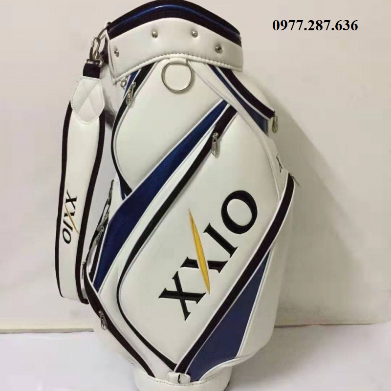 Túi gậy golf XXIO da PU bóng túi chứa 14 - 16 gậy chống nước 5 ngăn cao cấp shop GOLF PRO TM021