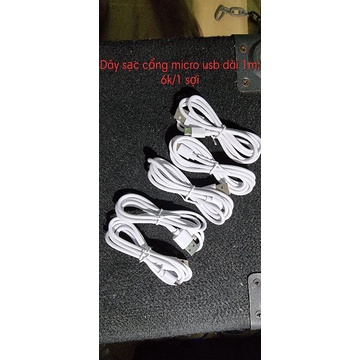 Dây sạc micro usb giá rẻ
