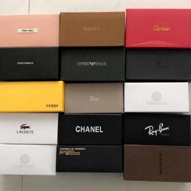 HỘP HIỆU MẮT KÍNH CÁC HÃNG FULLBOX