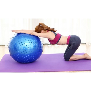 Bóng Tập Yoga Gym Cao Cấp, Bóng Yoga  55cm 65cm75cm Tăng Cường Dẻo Dai cho Lưng Mông Đùi