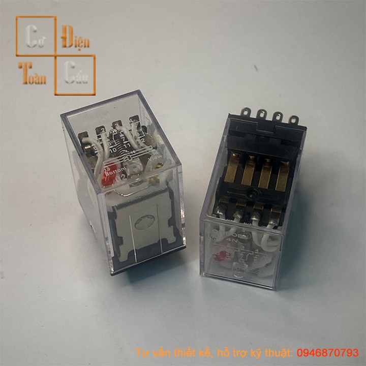 Rơ le trung gian Relay trung gian rơ le kiếng relay kiếng rơ le kính relay kính MY2N-J MY4N-J Omron