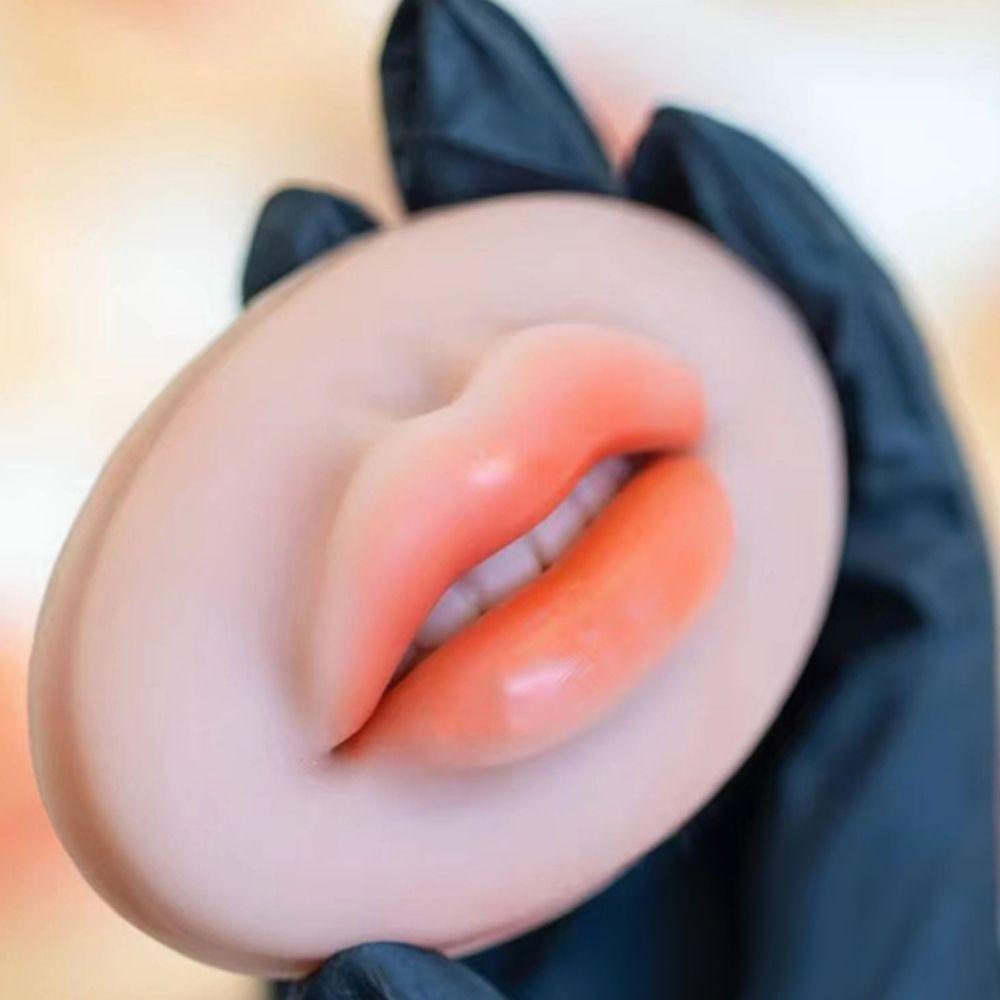 Da Giả Silicone 5D 4 Màu Dùng Thực Hành Xăm Môi