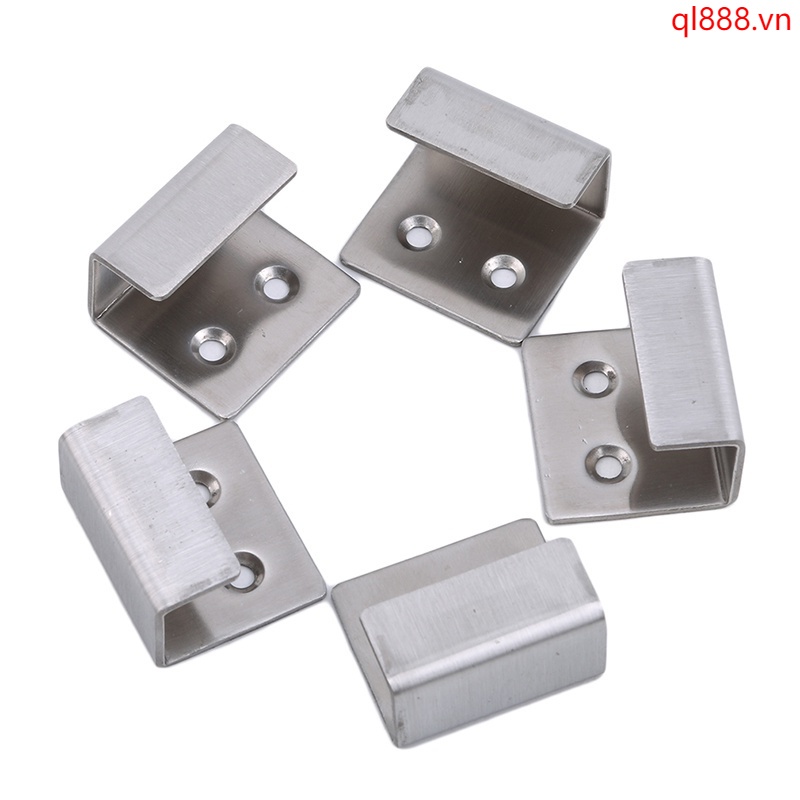 Set 5 móc treo đồ kiểu chữ J bằng thép không rỉ chất lượng cao