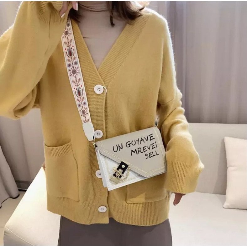 TUI NỮ UNGO TÚI NỮA ĐEO CHÉO TÚI NỮ HÀN QUỐC TÚI DA | BigBuy360 - bigbuy360.vn