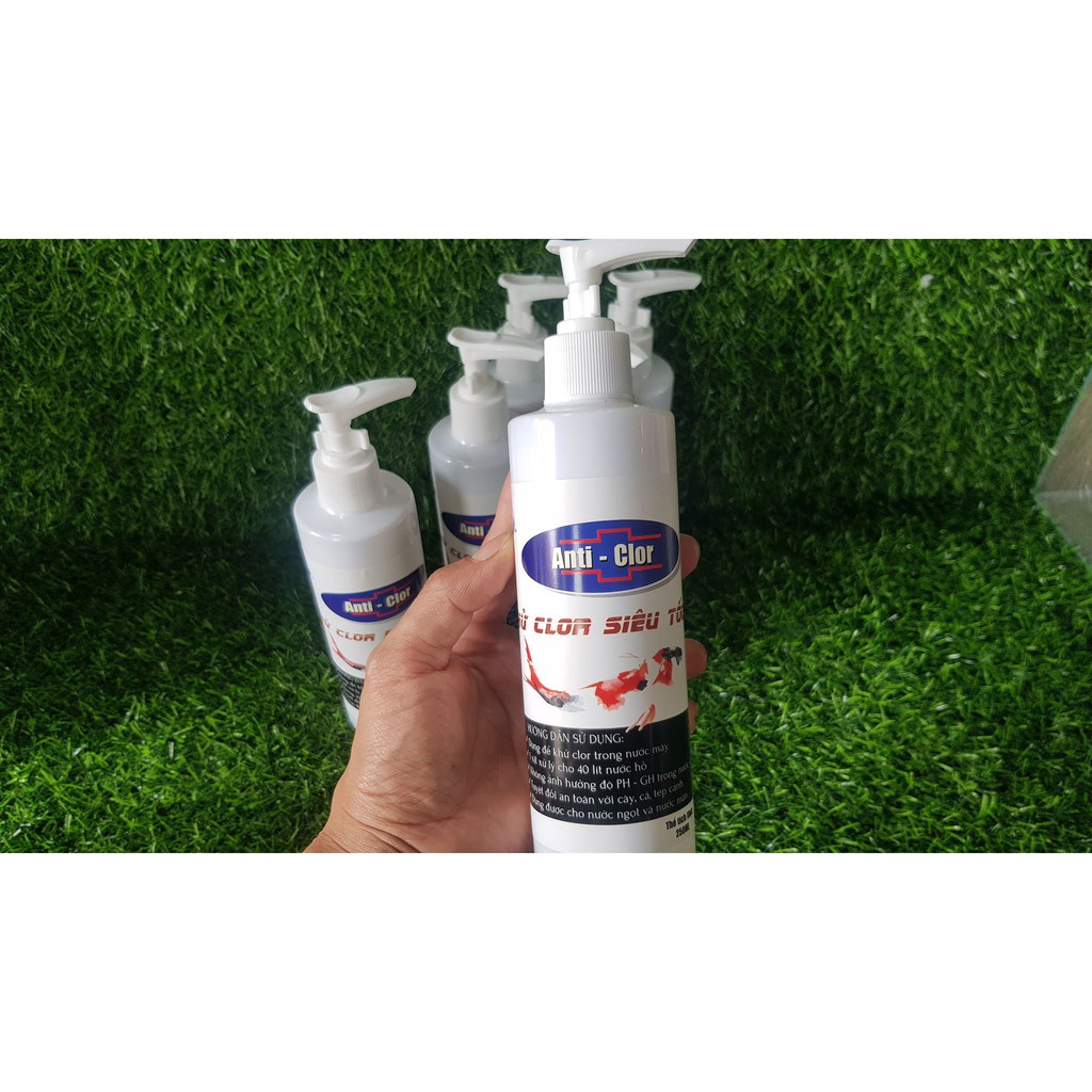 Anti Clor , Khử Clor siêu tốc 300ml