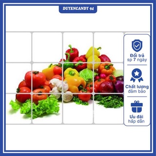 Miếng dán bếp- giấy dán tường chống dầu mỡ, chống thấm nước,rêu mốc