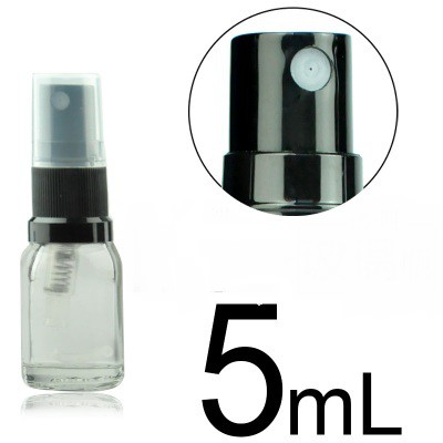 Lọ thủy tinh 5ml chiết màu, mực, nước có ống hút mực, vòi xịt