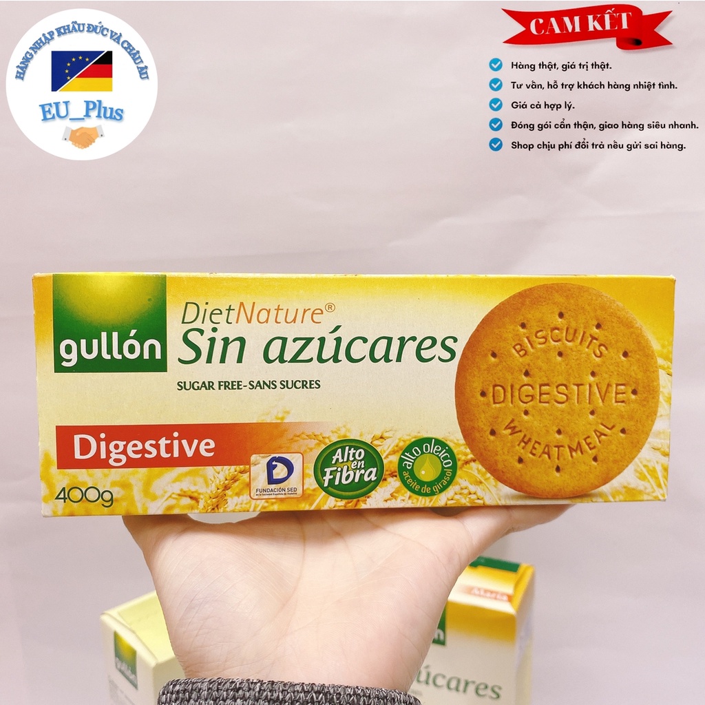 Gullon Biscuits sans sucre - Diet Nature Digestive 400 gr.