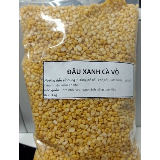 Đậu xanh cà vỏ 500g