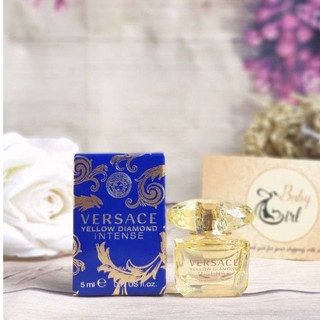 Nước Hoa Mini Nữ Versace Yellow Diamond Intense 5ml