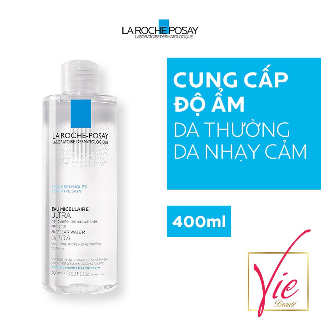 Tẩy trang La Roche-Posay Micellar Water Ultra Sensitive Skin - Nước tẩy trang La Roche Posay cho da nhạy cảm