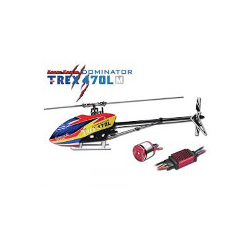 Máy bay Trực Thăng Align T-REX 470LM Helicopter Super Combo Bao Gồm Kit Motor Esc