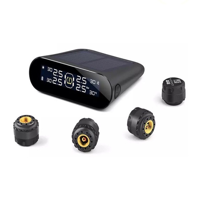 Bộ hiển thị báo áp suất lốp ô tô 70 mai xiaomi van ngoài - Bảo hành chính hãng 12 tháng