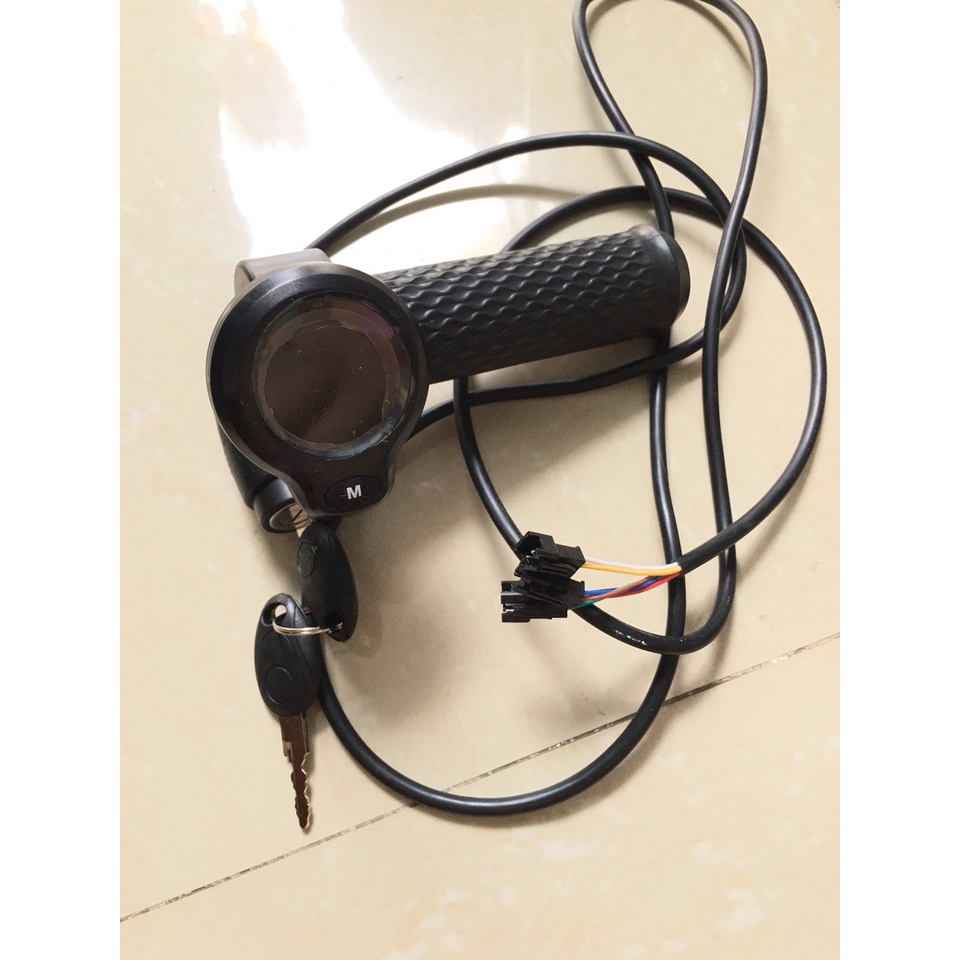 Tay ga xe đạp điện/Đồng hồ xe đạp điện Lihaze/Adiman/Theli/Burke