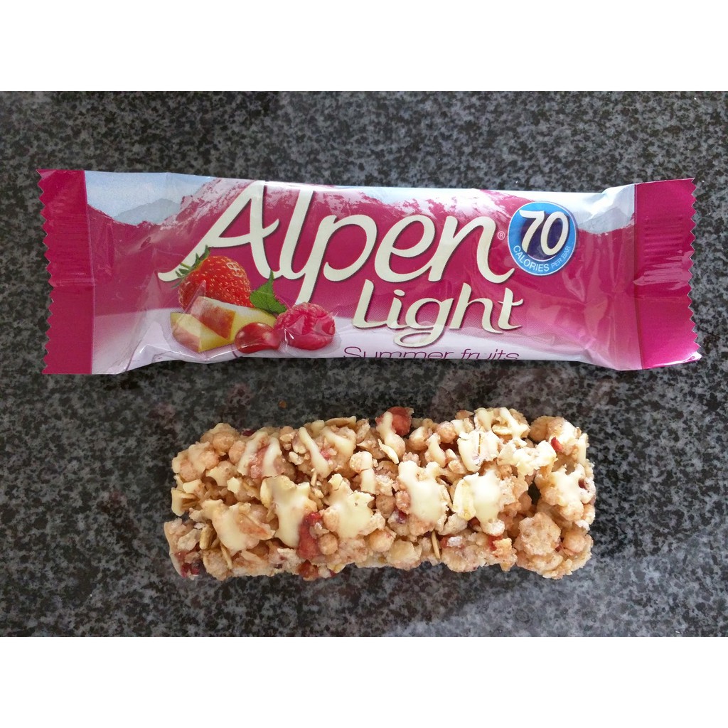 Thanh ngũ cốc trái cây đủ 3 loại Alpen NK Anh 95g 5 thanh - ÂU CHÂU SHOP