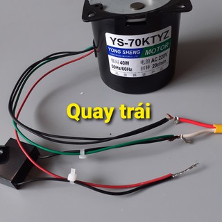 Mô tơ giảm tốc 220V + bộ chế máy quay thịt