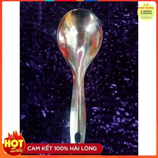 Muôi canh inox - muôi đá mác xanh