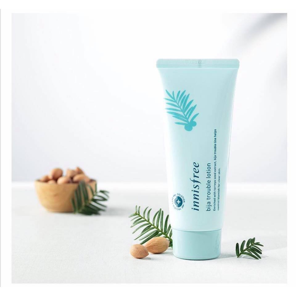 Sữa dưỡng dành cho da dầu mụn Innisfree Bija Trouble lotion