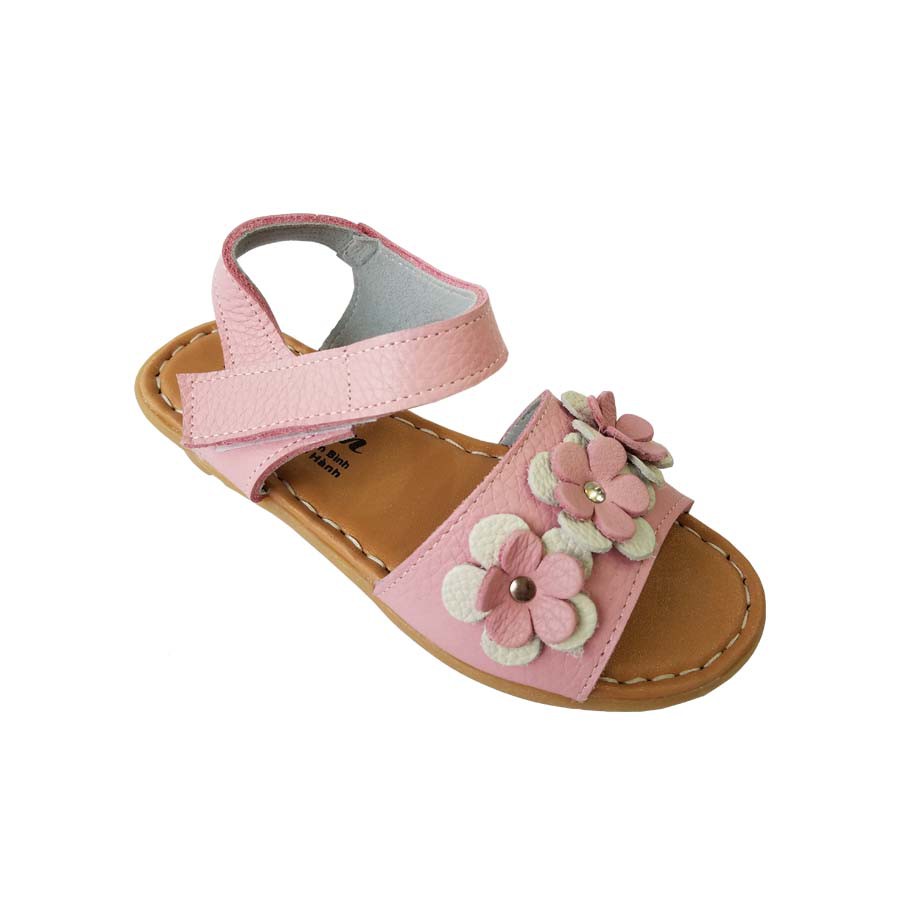 Giày Sandal Bé Gái Da Bò BIGBEN Cao Cấp SDBG3