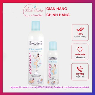 Xịt Khoáng Evoluderm Cấp Ẩm Làm Dịu Da Của Pháp
