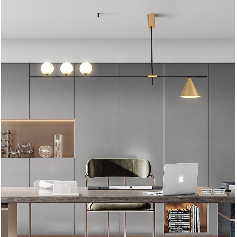 Đèn thả MONSKY NATRIS cao cấp, hiện đại trang trí nhà cửa đẳng cấp, sang trọng - kèm bóng LED chuyên dụng.