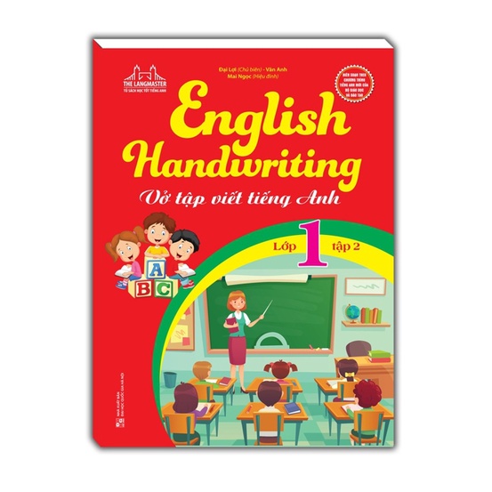 Sách - Combo English Handwriting Vở tập viết tiếng anh lớp 1 (2 cuốn)