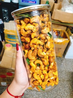 ✨Hạt Điều Rang Tỏi Ớt Lá Chanh
