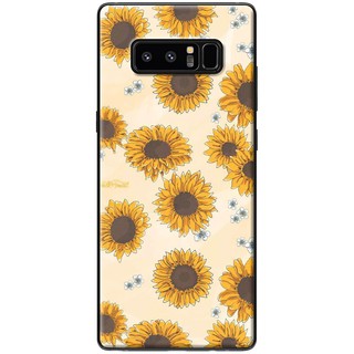 Ốp lưng Samsung Note 4, Note 5, Note 8, Note 9 Hoa hướng dương