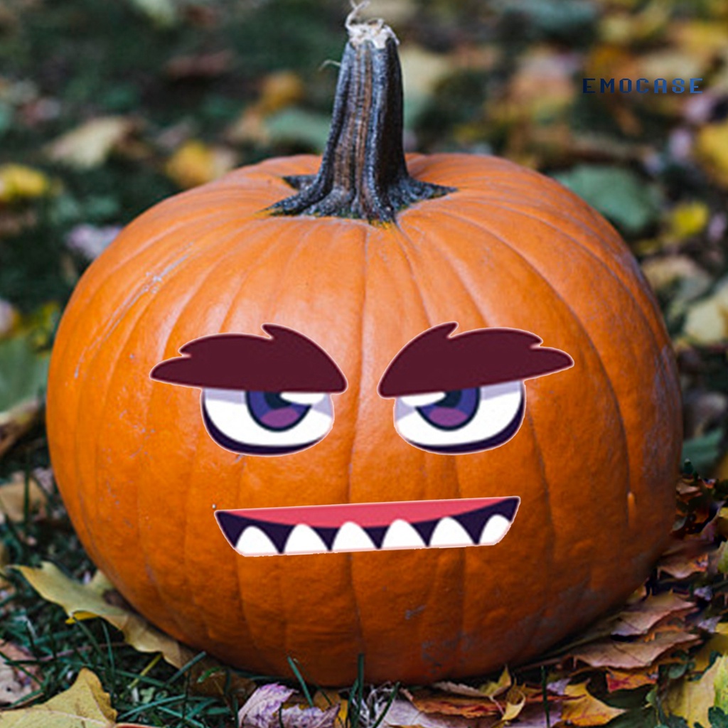 Miếng Dán Trang Trí Túi Kẹo Phong Cách Halloween Độc Đáo