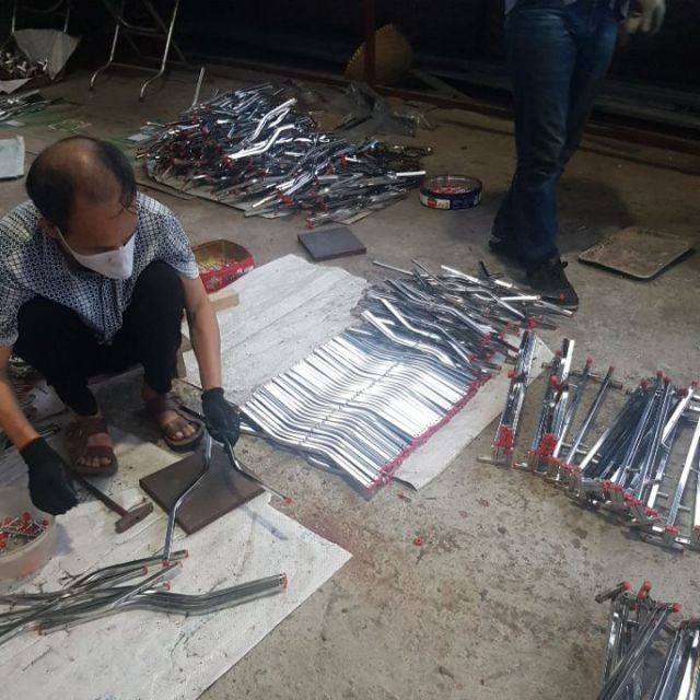 MÀN KHUNG XẾP GỌN PHỐI TEN KIỂU  CAO CẤP | BigBuy360 - bigbuy360.vn