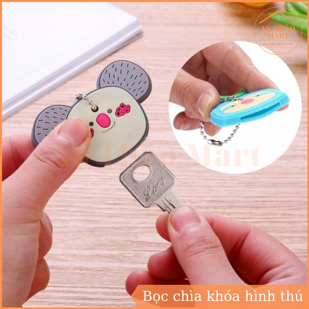 Miếng Bọc Chìa Khóa Hình Thú Dễ Thương