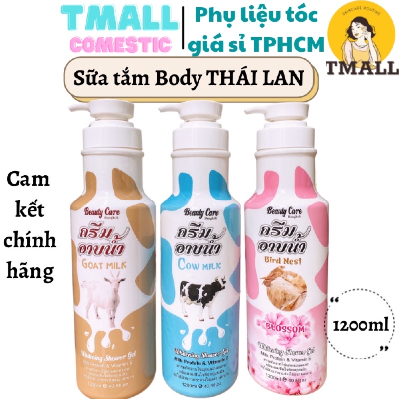 Sữa tắm bò sữa Thái Lan chính hãng BEAUTY CARE 1200ML 3 hương siêu thơm | BigBuy360 - bigbuy360.vn