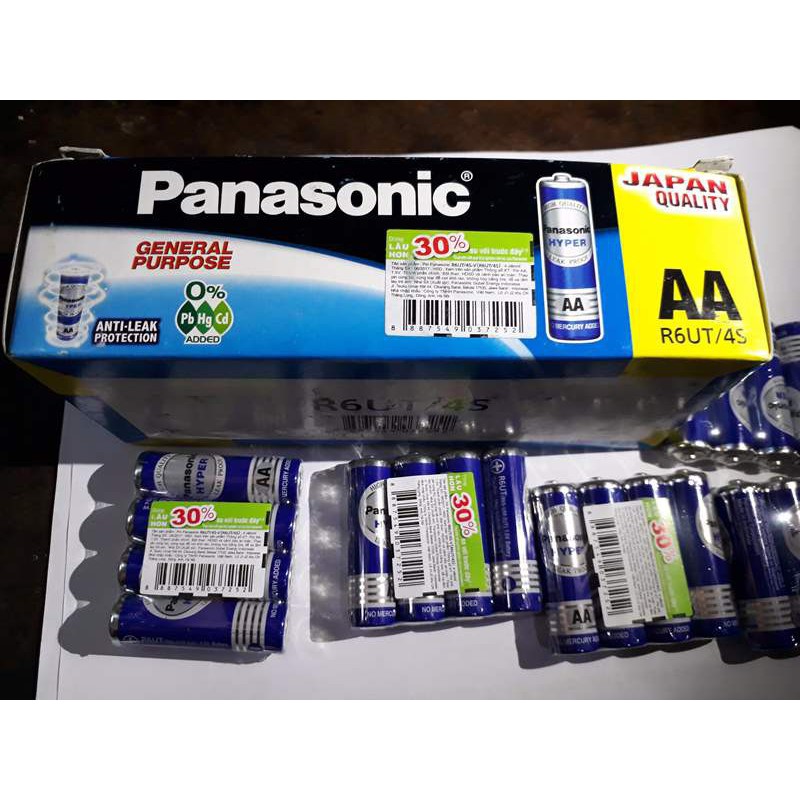 PIN PANASONIC AA 1 hộp (60 viên)
