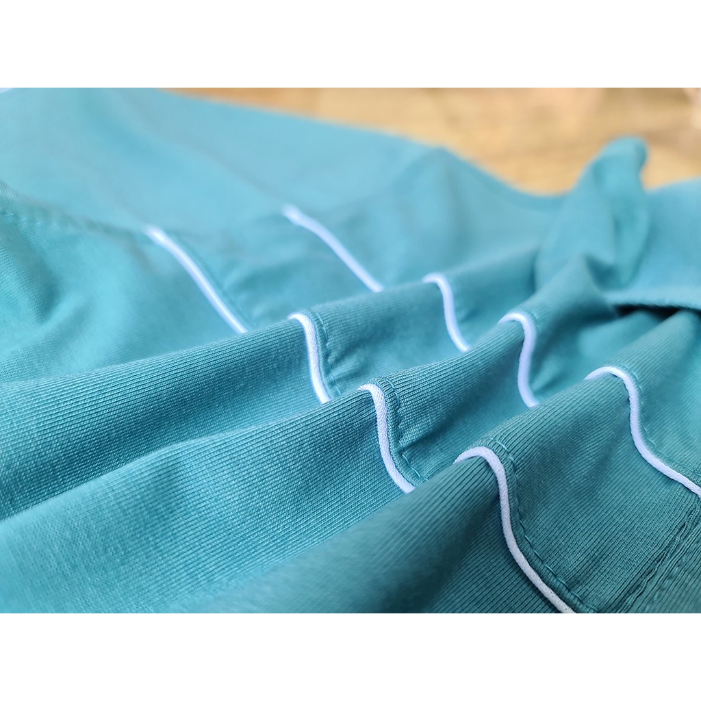 Áo thun nam ngắn tay vải cotton 100% mềm mát, thấm hút mồ hôi phù hợp cho người trung niên loại áo thun vitin ATHUN16