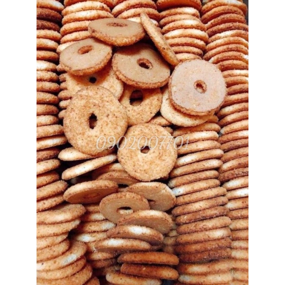 Bánh vòng dừa nướng thơm ngon 100g/200g/500g- Đồ ăn vặt