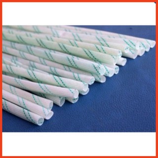 Bộ 5 ống gen cách điện sợi thủy tinh 2,3,4,5,6mm mỗi loại 1m chịu nhiệt cao