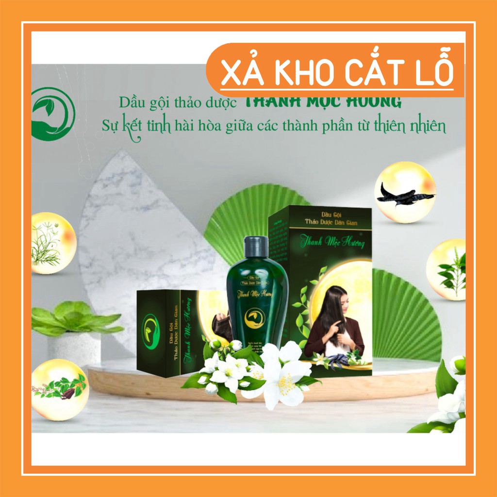 [ HOT ] DẦU GỘI THẢO DƯỢC DÂN GIAN THANH MỘC HƯƠNG SẠCH GÀU, MƯỢT TÓC, NHANH MỌC TÓC