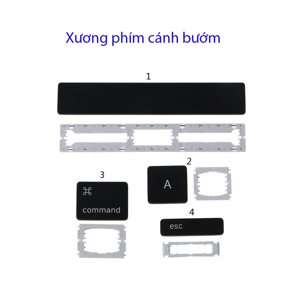 Bộ nút phím Keycap US cho M@c_b00k