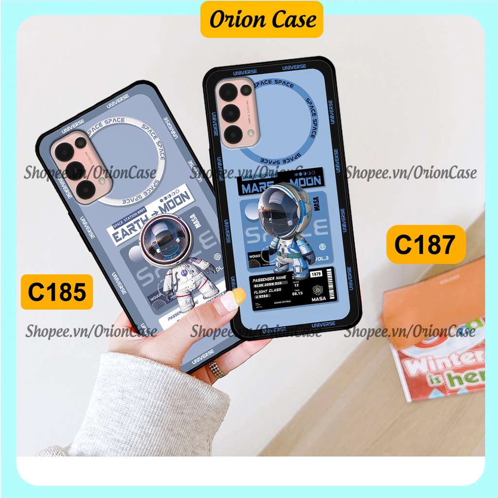 Ốp Oppo Reno 5 4G / Reno 5 5G in hình astronaut pro nasa, moutain cá tính.ốp lưng chống sốc.