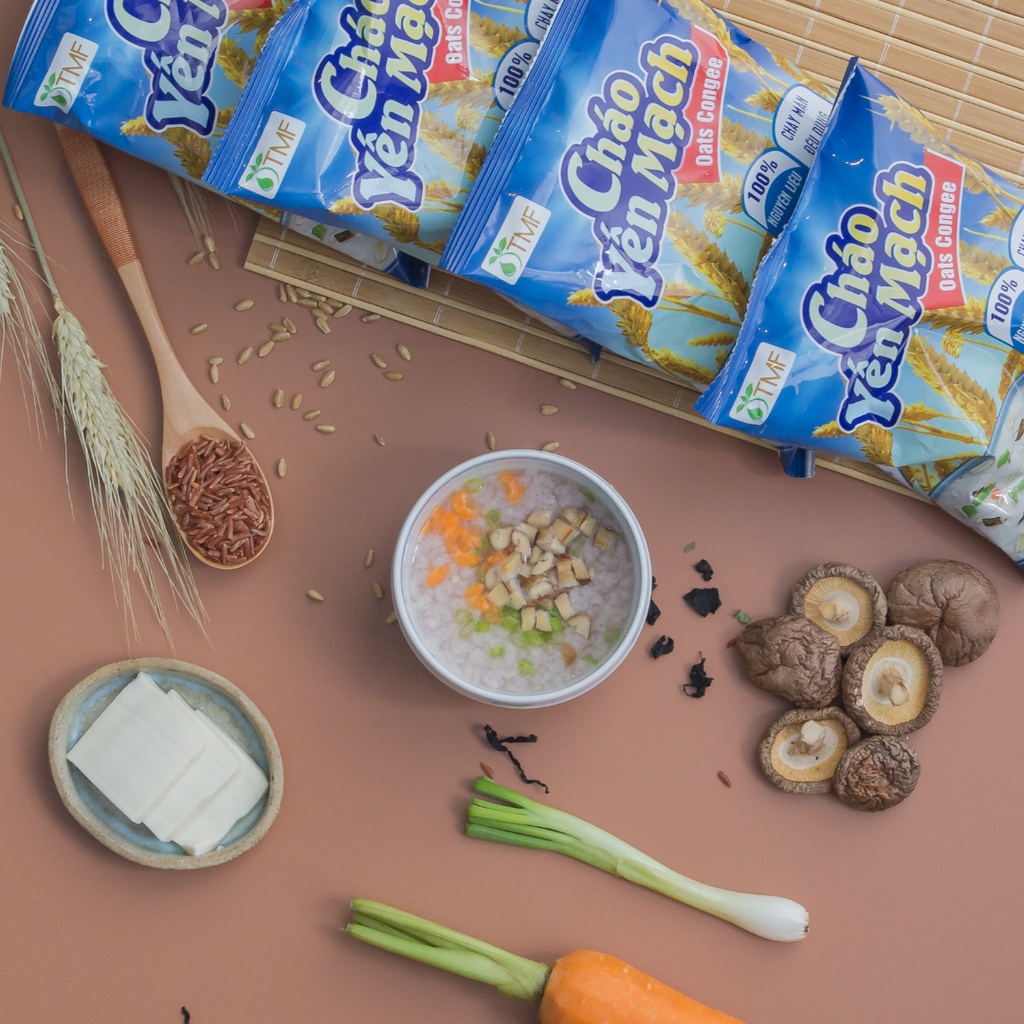 CHÁO YẾN MẠCH GẠO LỨT GÓI - TÂM MINH FOODS