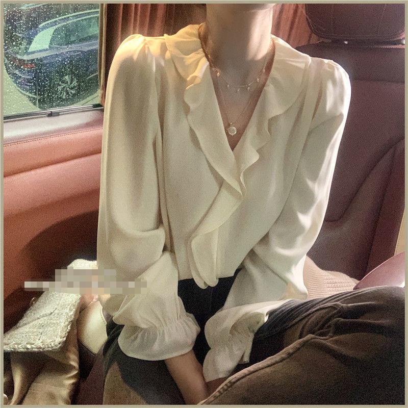 Áo Sơ Mi Voan Màu Sắc Thanh Lịch Cho Nữ