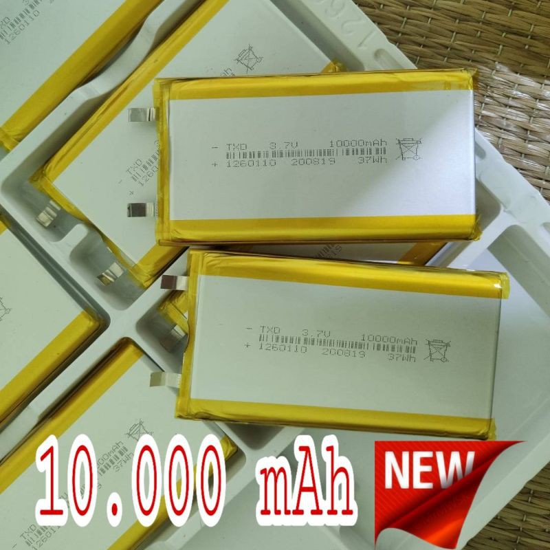 Pin lipo 10000mAh 1260110