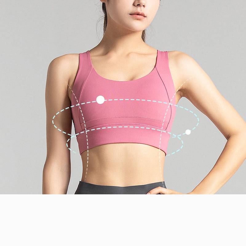 Áo ngực thể thao chống sốc thời trang tập Yoga