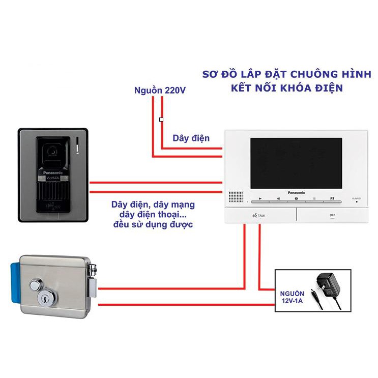 Bộ chuông cửa có hình Panasonic VL-SW274VN