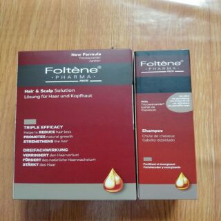 Combo dầu gội và tinh chất giảm rụng tóc nam Foltene